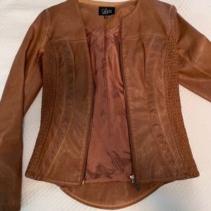 Faux Leather Jacket